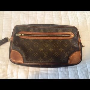 Authentic Louis Vitton Marley Dragonne clutch